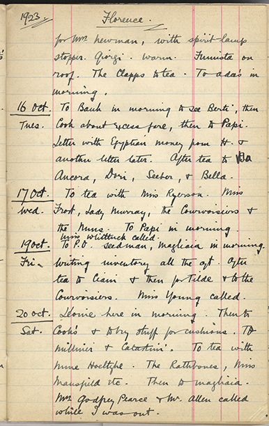 Minnie Burton's Diary, p. 139