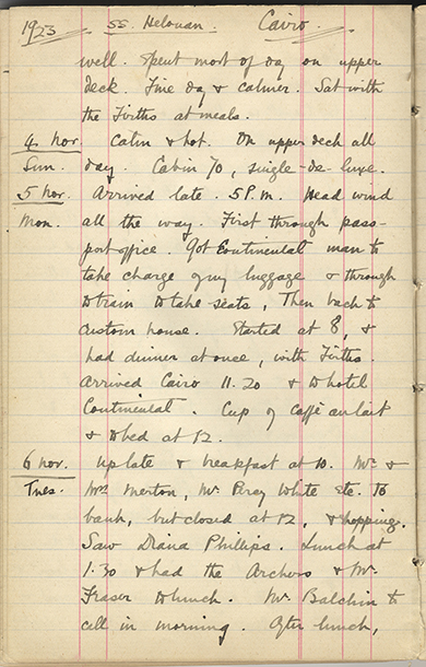 Minnie Burton's Diary, p. 144