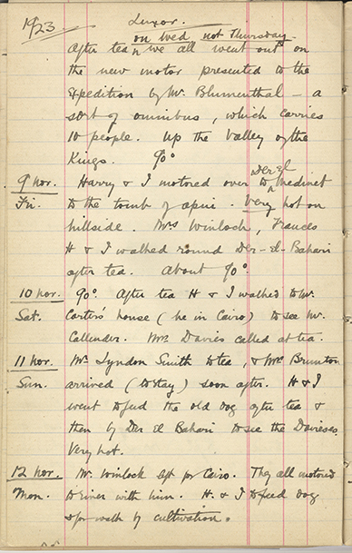 Minnie Burton's Diary, p. 146