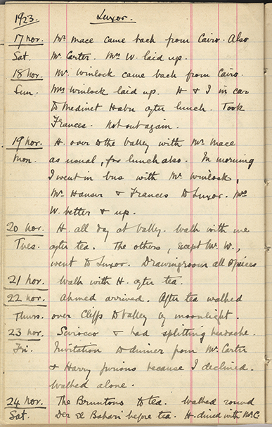 Minnie Burton's Diary, p. 148