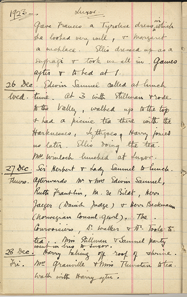 Minnie Burton's Diary, p. 156