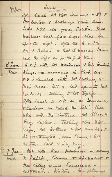 Minnie Burton's Diary, p. 159