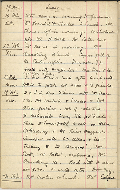 Minnie Burton's Diary, p. 170