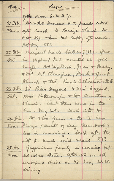 Minnie Burton's Diary, p. 171