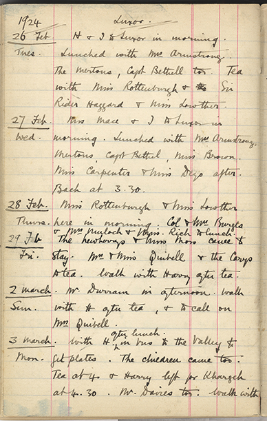 Minnie Burton's Diary, p. 172