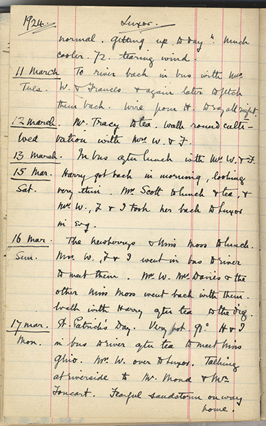 Minnie Burton's Diary, p. 174