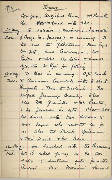 Minnie Burton's Diary, p. 185