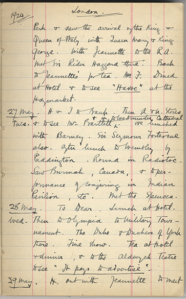 Minnie Burton's Diary, p. 189