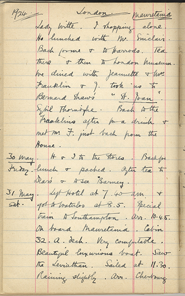 Minnie Burton's Diary, p. 190