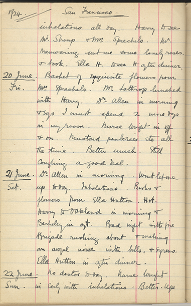 Minnie Burton's Diary, p. 200