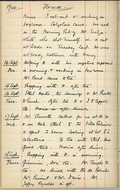 Minnie Burton's Diary, p. 230