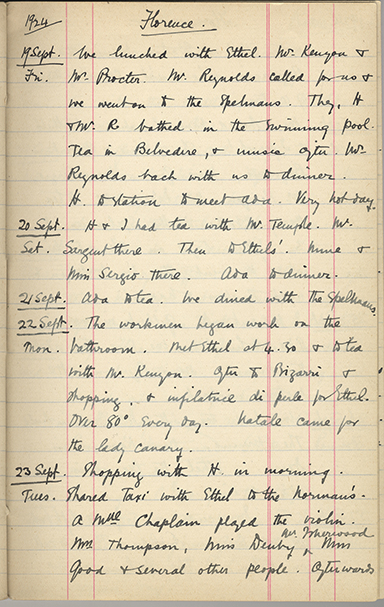 Minnie Burton's Diary, p. 231