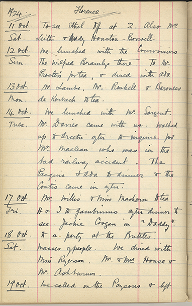 Minnie Burton's Diary, p. 236