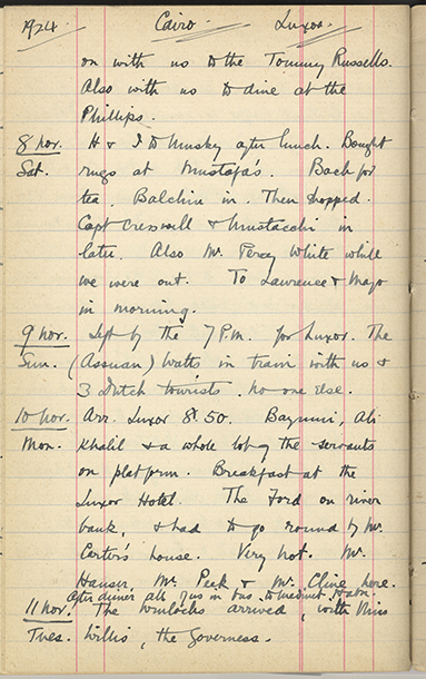 Minnie Burton's Diary, p. 240