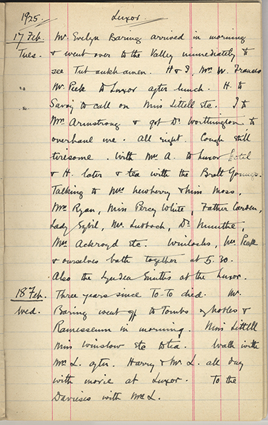 Minnie Burton's Diary, p. 257