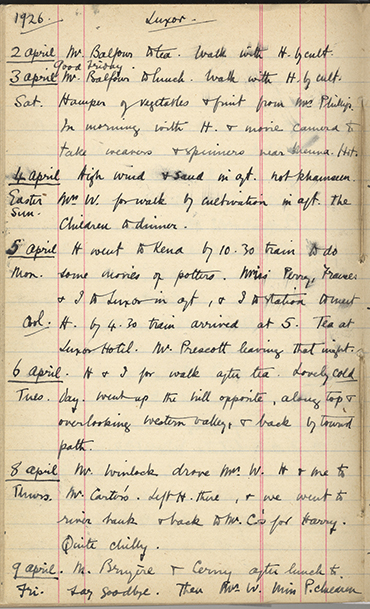 Minnie Burton's Diary, p. 350