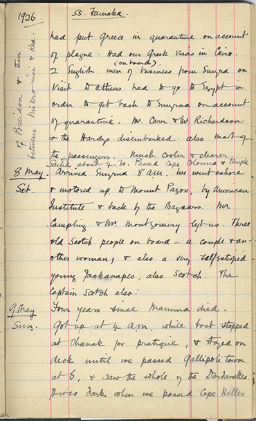 Minnie Burton's Diary, p. 355