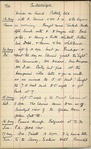 Minnie Burton's Diary, p. 358