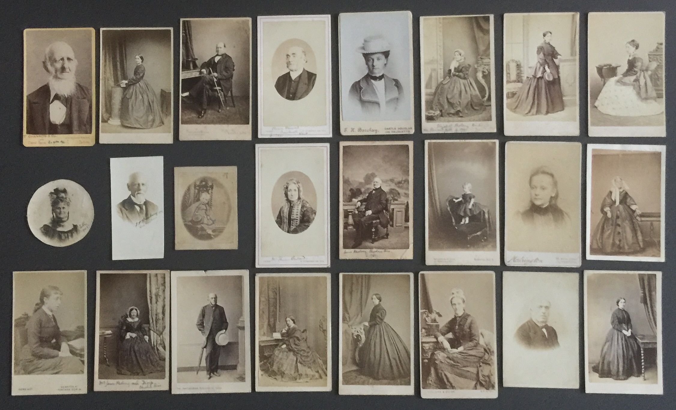 Newberry's family photographs